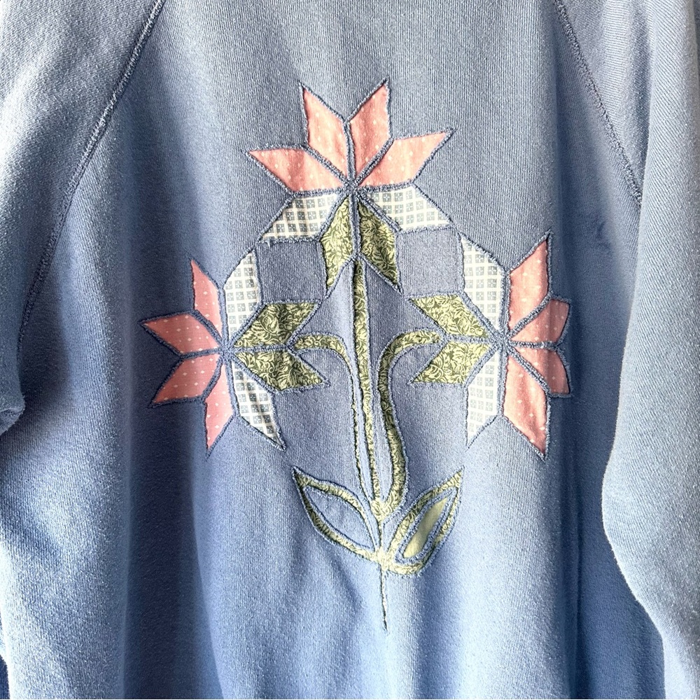 Tultex Maximum Sweats Quilted Design Sweatshirt - Picture 3 of 7